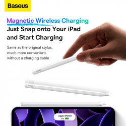 Стилус Baseus Smooth Writing Wireless Charging Stylus (Active + Wireless Version) (SXBC020102|