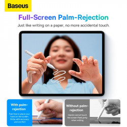 Стилус Baseus Smooth Writing Wireless Charging Stylus (Active + Wireless Version) (SXBC020102|
