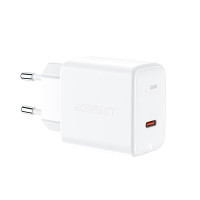 Адаптер мережевий ACEFAST GaN A21 |1Type-C, 30W/3A, PD/QC|