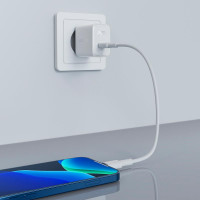 Адаптер мережевий ACEFAST GaN A21 |1Type-C, 30W/3A, PD/QC|