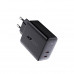 Адаптер мережевий ACEFAST A9 |2Type-C, 40W/3A, PD/QC|