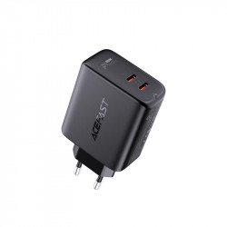 Адаптер мережевий ACEFAST A9 |2Type-C, 40W/3A, PD/QC|