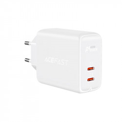 Адаптер мережевий ACEFAST A9 |2Type-C, 40W/3A, PD/QC|