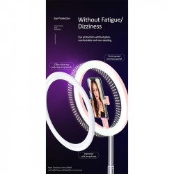 Тримач з кільцевим освітленням USAMS Stretchable foldable holder fill light US-ZB120 |168cm|