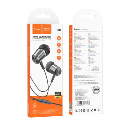 Навушники Hoco Spring metal universal earphones with mic M108