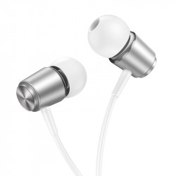 Навушники Hoco Spring metal universal earphones with mic M108