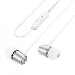 Навушники Hoco Spring metal universal earphones with mic M108