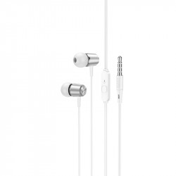 Навушники Hoco Spring metal universal earphones with mic M108