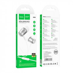 Навушники Hoco Spring metal universal earphones with mic M108