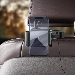 Тримач Baseus Energy Storage Backseat Holder Wireless Charger |15W, 360°| (WXHZ-01)