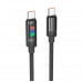 Кабель HOCO Lantern Type-C to Type-C charging data cable U126 |1.2m, 100W/5A|