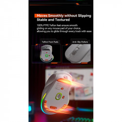Миша MEETION Wired + 2.4 G+Bluetooth Gaming mouse GW32 |7 Keys, 8000dpi, 35-115h, RGB|