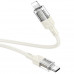 Кабель Hoco Type-C to Lightning Spirit PD transparent charging data cable U129 |27W, 1.2M|