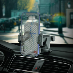 Тримач HOCO Touareg one-touch center console Car holder CA76