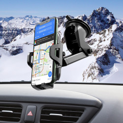 Тримач HOCO Touareg one-touch center console Car holder CA76
