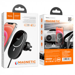 Тримач HOCO Powerful magnetic wireless charging Car holder CA90 |15W|