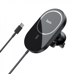 Тримач HOCO Powerful magnetic wireless charging Car holder CA90 |15W|