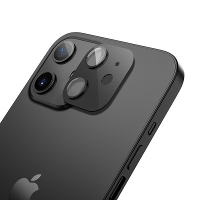 Захисне скло HOCO 3D Metal frame flexible Lens film дпя камери iPhone 12 mini (A18)