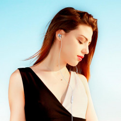 Навушники BOROFONE Platinum metal universal earphones with microphone BM75 |1.2m, Hi-Fi|
