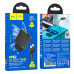 Адаптер мережевий HOCO Type-C to Type-C Delgado dual Port charger N38 |1USB/1Type-C, 20W/3A, PD/QC|