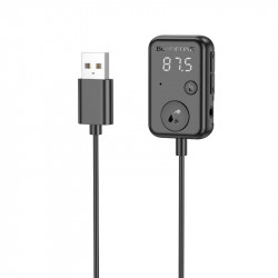 Аудіоадаптер універсальний Borofone June car BT FM transmitter BC49