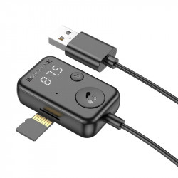 Аудіоадаптер універсальний Borofone June car BT FM transmitter BC49