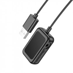 Аудіоадаптер універсальний Borofone June car BT FM transmitter BC49