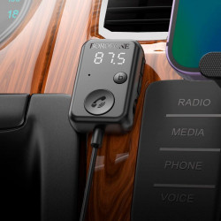 Аудіоадаптер універсальний Borofone June car BT FM transmitter BC49
