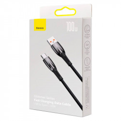 Кабель Baseus Type-C Glimmer Series Fast Charging Data Cable |2m, 100W|