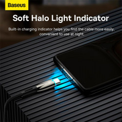 Кабель Baseus Type-C Glimmer Series Fast Charging Data Cable |2m, 100W|
