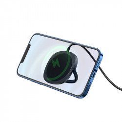Зарядка Qi Hoco core magnetic holder wireless fast charger CW35 |15W|