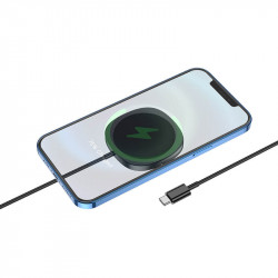 Зарядка Qi Hoco core magnetic holder wireless fast charger CW35 |15W|