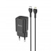 Адаптер мережевий HOCO Type-C to Lightning cable Rigorous charger set N19 |Type-C, 25W, 3A, QC/PD|