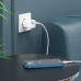 Адаптер мережевий HOCO Type-C to Lightning cable Rigorous charger set N19 |Type-C, 25W, 3A, QC/PD|