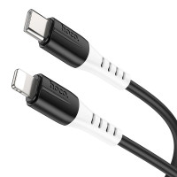 Кабель Hoco Type-C to lightning silicone charging data cable X82 |1m, 20W/3A|