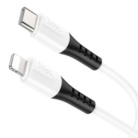Кабель Hoco Type-C to lightning silicone charging data cable X82 |1m, 20W/3A|