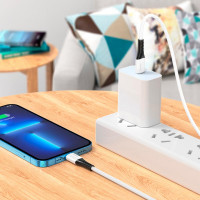 Кабель Hoco Type-C to lightning silicone charging data cable X82 |1m, 20W/3A|