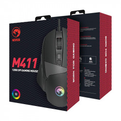 Миша MARVO Wired Programmable Gaming Mouse M411 |12000dpi|