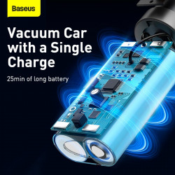 Автомобільний пилосос BASEUS Car Vacuum Cleaner A1 |25min, 4000Pa|