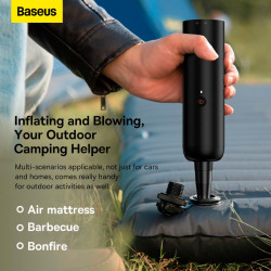 Автомобільний пилосос Baseus A3lite Car Vacuum Cleaner Black |7-12kPa|