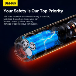 Автомобільний пилосос Baseus A3lite Car Vacuum Cleaner Black |7-12kPa|
