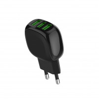 Адаптер мережевий LDNIO Micro USB Cable A3309 |3USB, 3.4A|