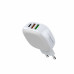 Адаптер мережевий LDNIO Type-C to Lightning Cable A3510Q |2USB/1Type-C, QC/PD, 3A/28.5W|