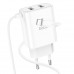Адаптер мережевий Hoco Lightning Cable Courser dual-port charger C103A |2USB, 2.1A|