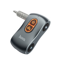 Аудіоадаптер універсальний HOCO Tour Car AUX BT Receiver E73 |BT5.0, TF, Mic, 10h|