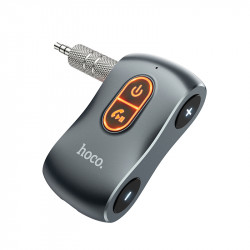Аудіоадаптер універсальний HOCO Tour Car AUX BT Receiver E73 |BT5.0, TF, Mic, 10h|