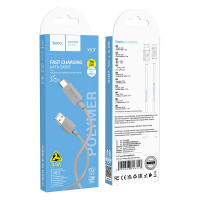 Кабель Hoco Type-C Favor charging data cable X107 |1m, 3A|