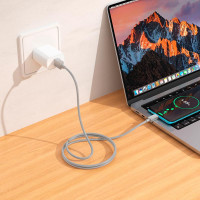 Кабель Hoco Type-C Favor charging data cable X107 |1m, 3A|