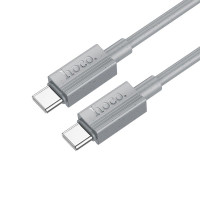 Кабель Hoco Type-C to Type-C Favor charging data cable X107 |1m, 60W|