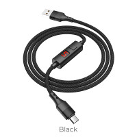 Кабель Hoco Micro USB Central Control Timing S13 |1.2M, 2.4A|